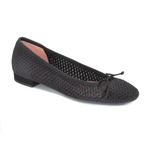 48014 - Black Micro Flats for Teen/Women by Pretty Ballerinas