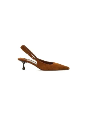 Amel 50 Suede Slingback