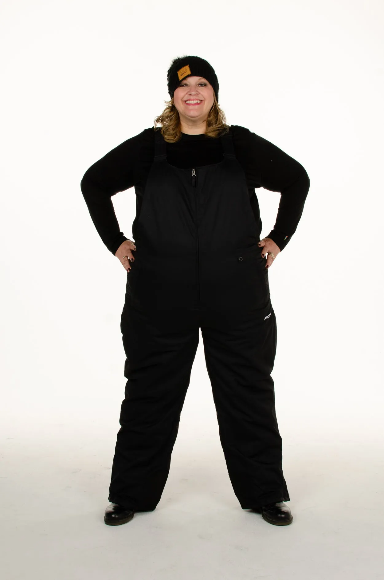 Arctix Plus Size Insulated Bibs - Black | 1450X