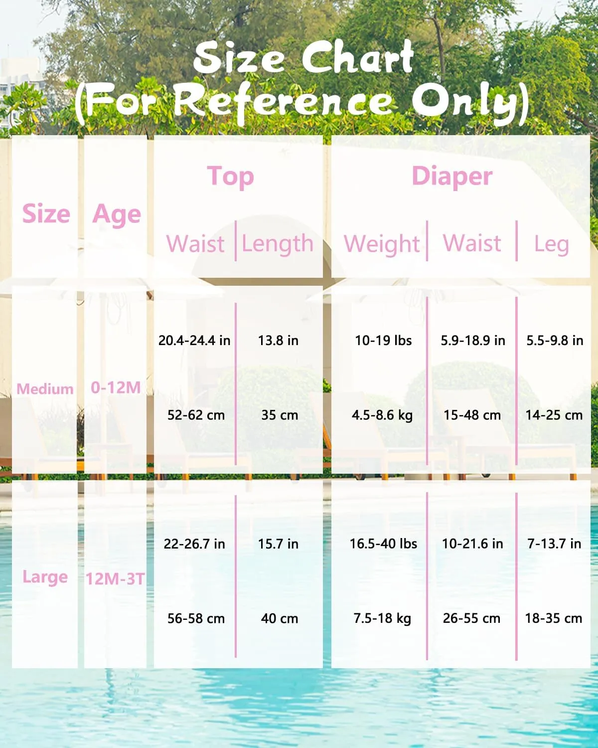 babygoal Baby Swimsuits with Reusable Swim Diaper 2 Piece Bathing Suit UPF 50 Sun Protection for Infant Toddler Boy Girl