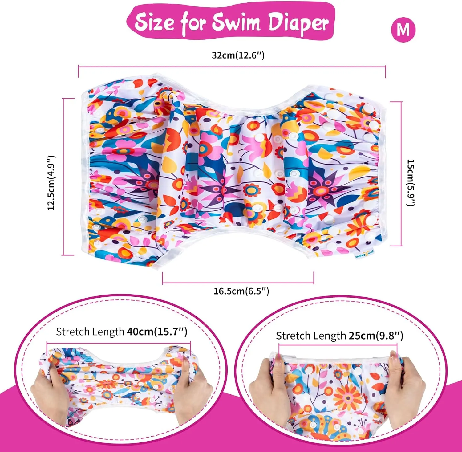 babygoal Baby Swimsuits with Reusable Swim Diaper 2 Piece Bathing Suit UPF 50 Sun Protection for Infant Toddler Boy Girl
