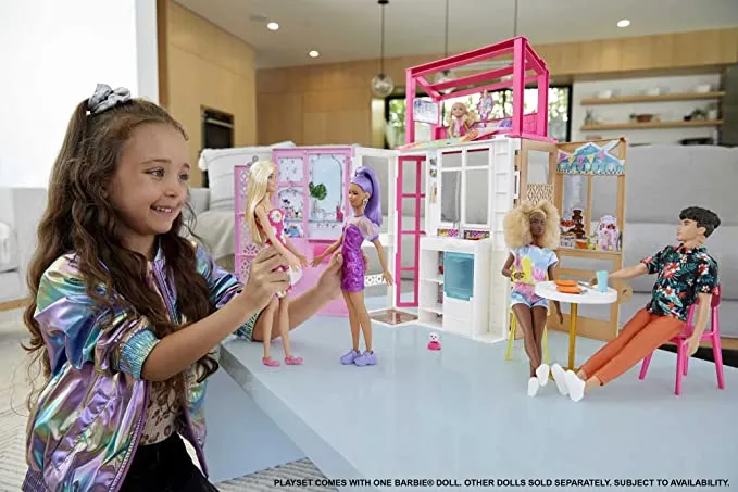 Barbie - House With Doll HCD48