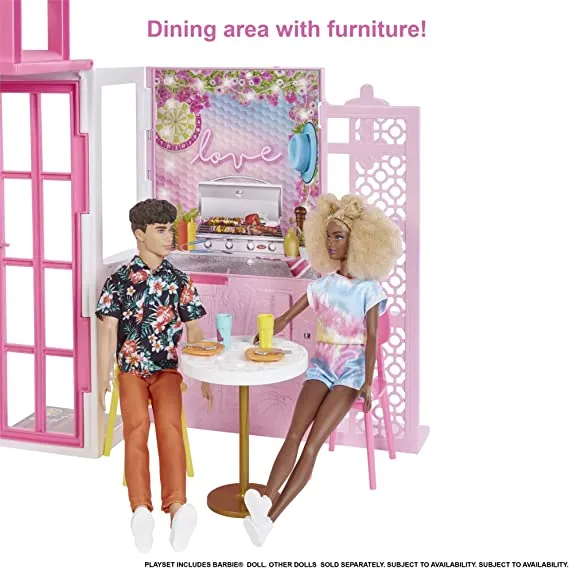 Barbie - House With Doll HCD48