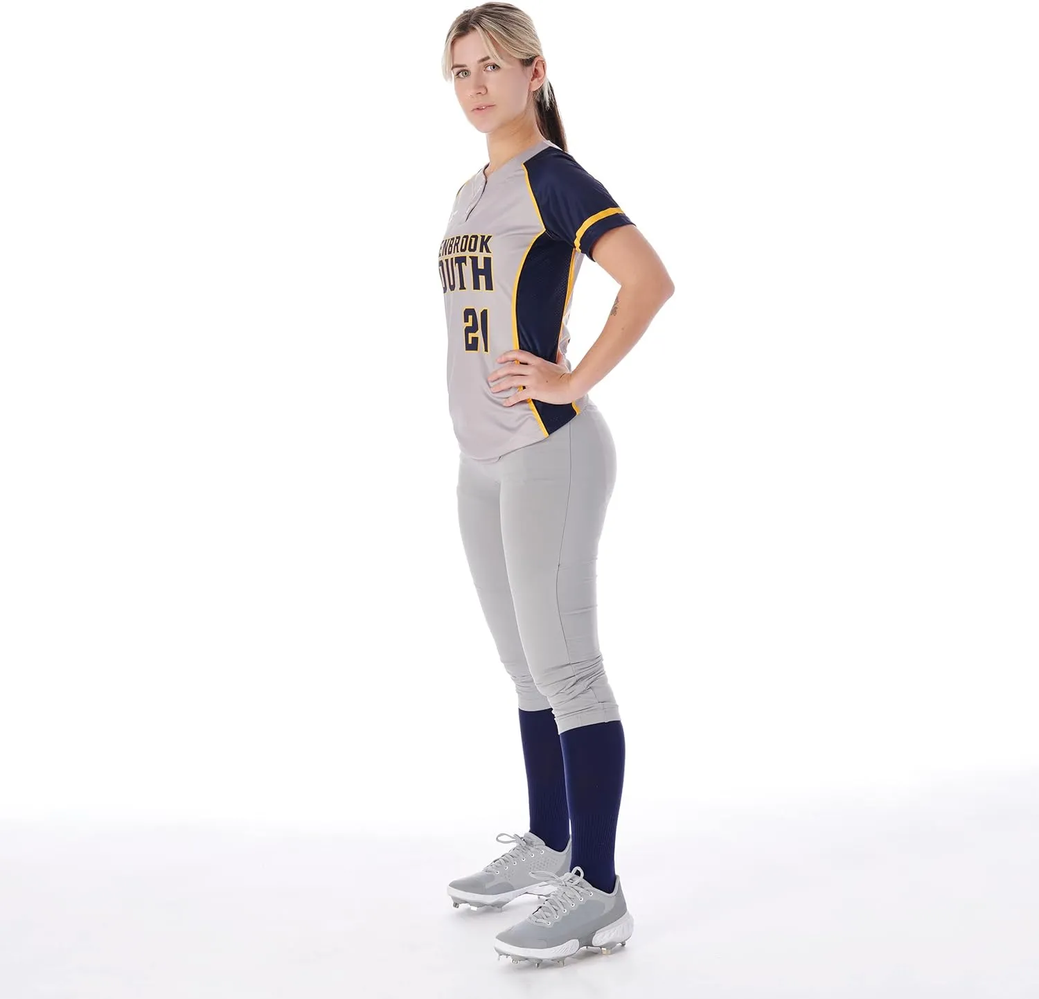CHAMPRO Compression Style Pro Athletic Socks for Baseball, Softball, Football, and More