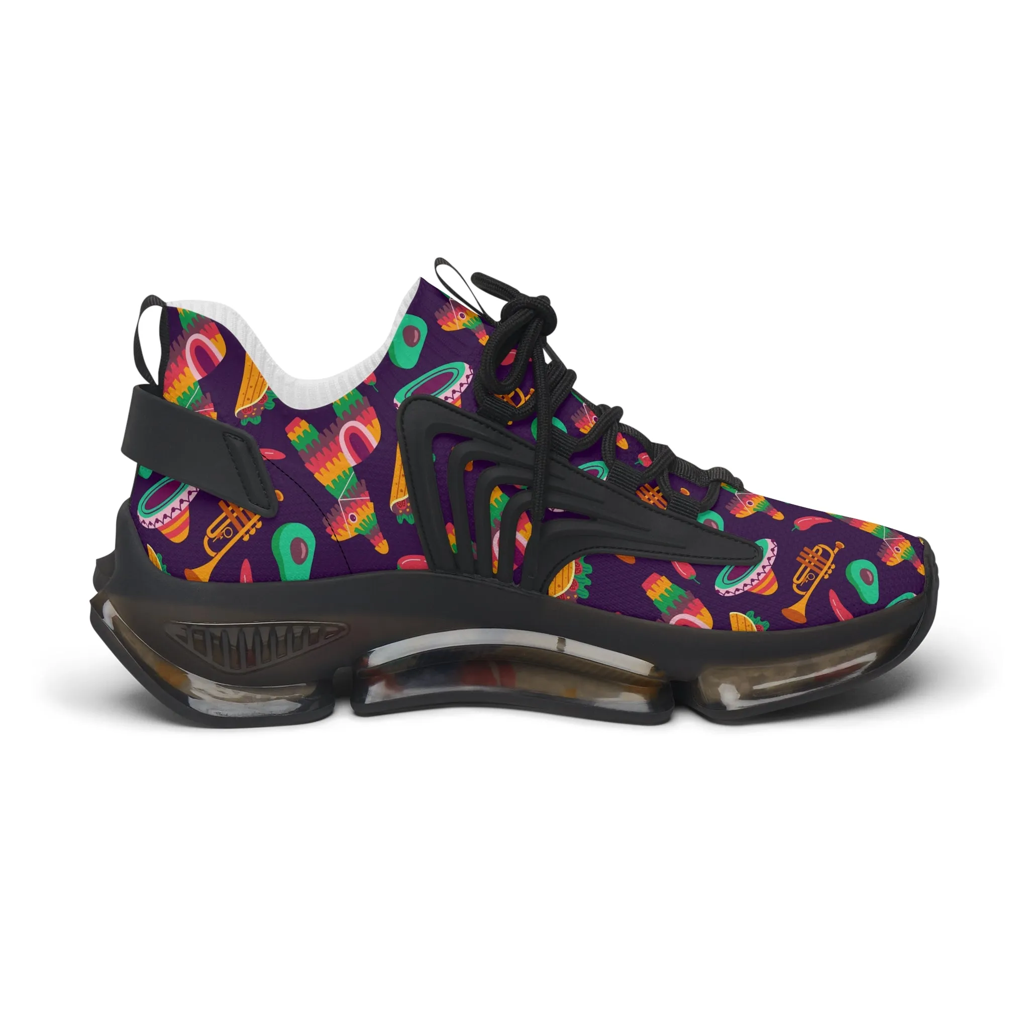 Cinco De Mayo Colorful Pinata Women's Mesh Sneakers