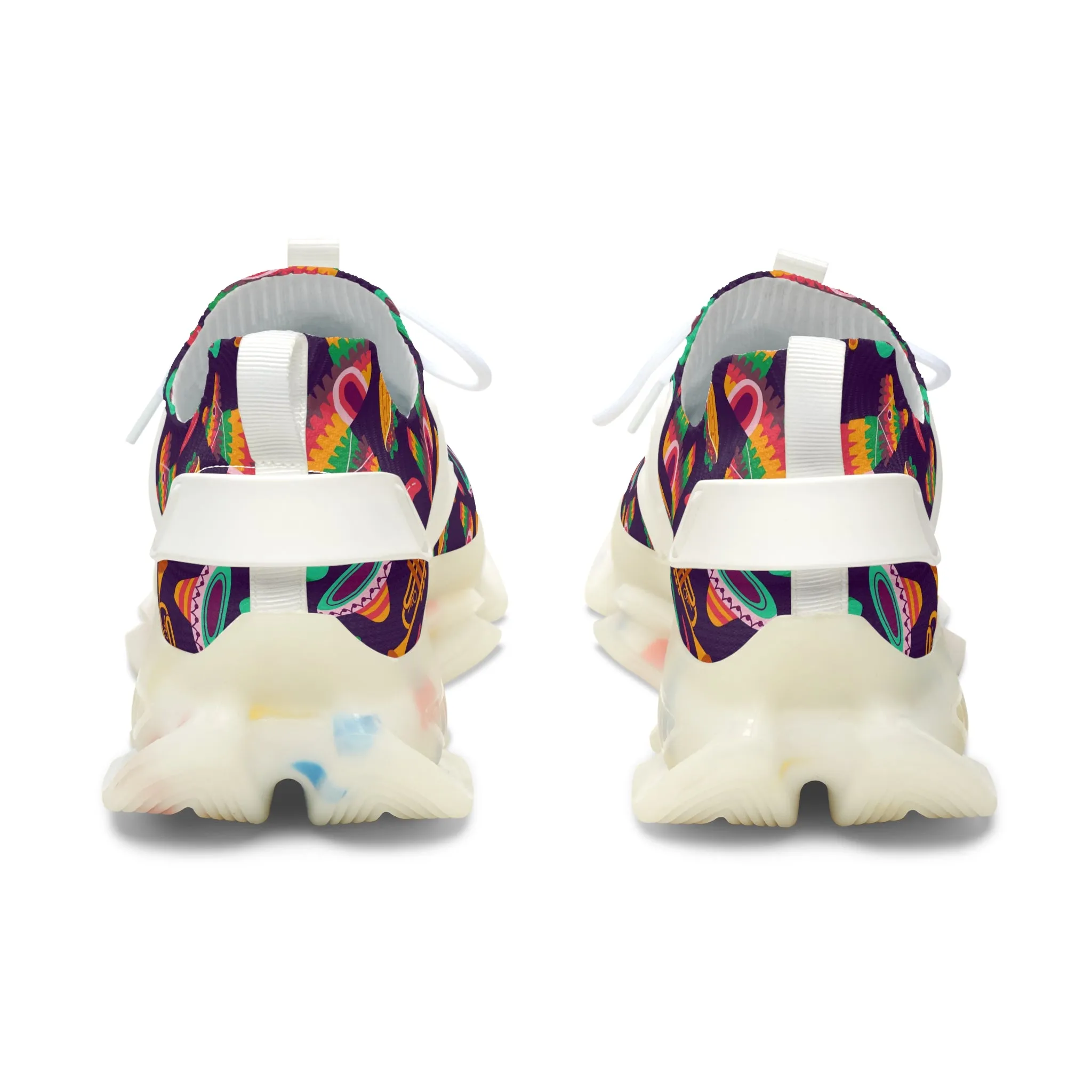 Cinco De Mayo Colorful Pinata Women's Mesh Sneakers