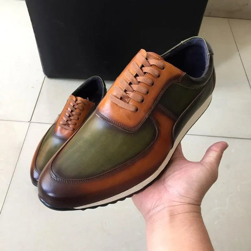 FC Men's Stylish Casual Genuine Leather Shoes