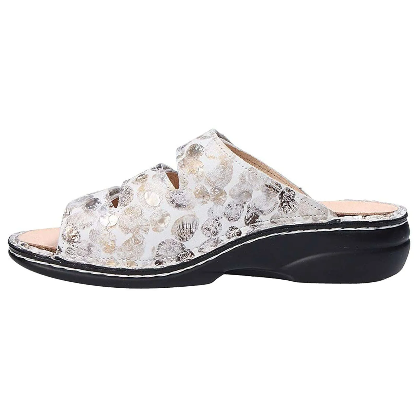 Finn Comfort Kos Leather Women's Slip-On Sandals