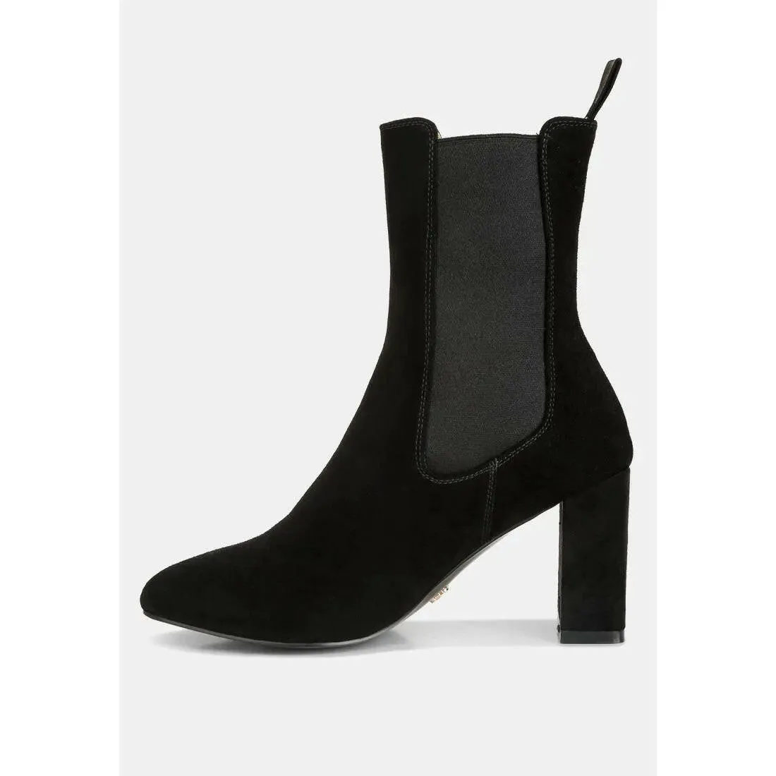 Gaven Suede High Ankle Chelsea Boots