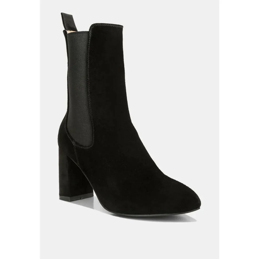 Gaven Suede High Ankle Chelsea Boots