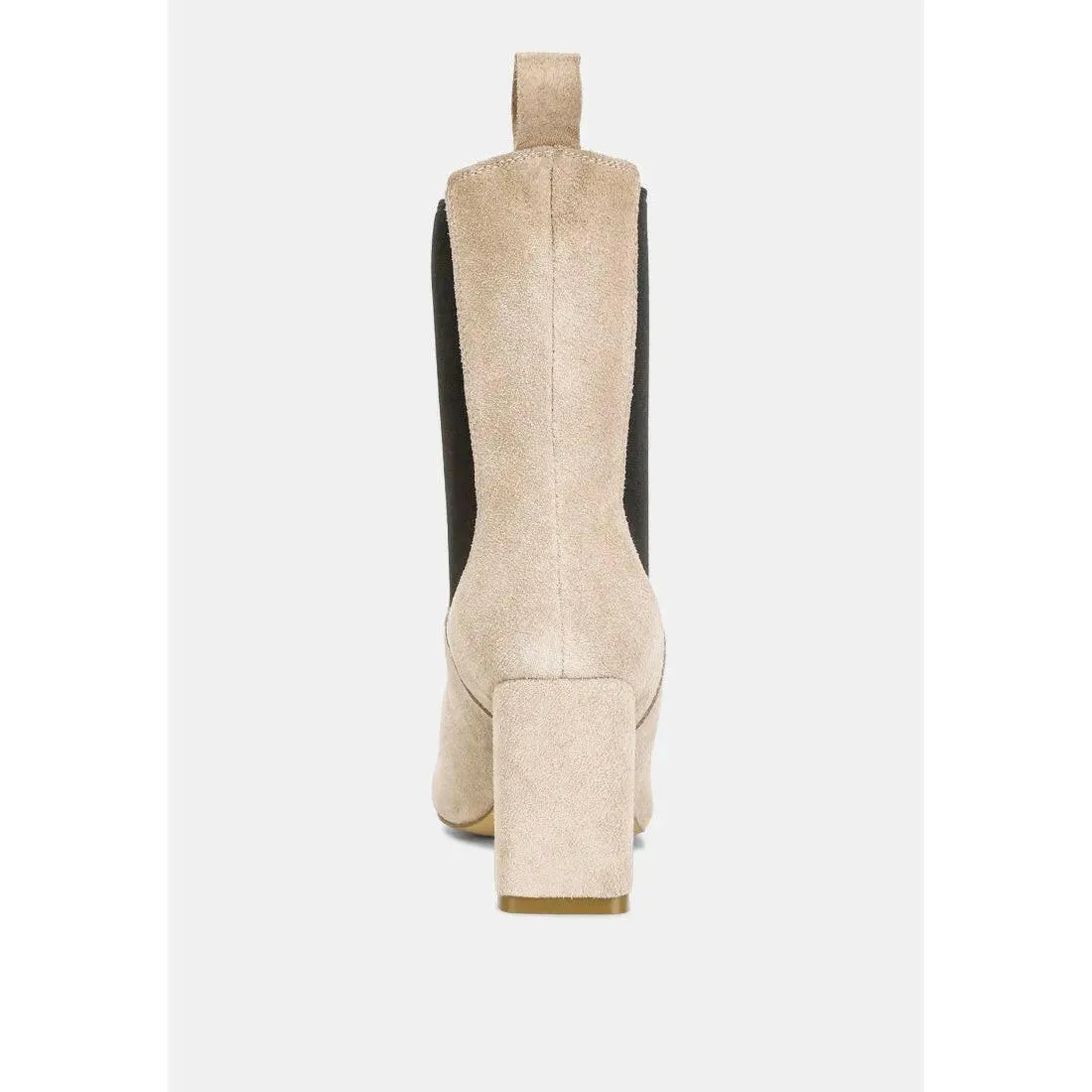 Gaven Suede High Ankle Chelsea Boots