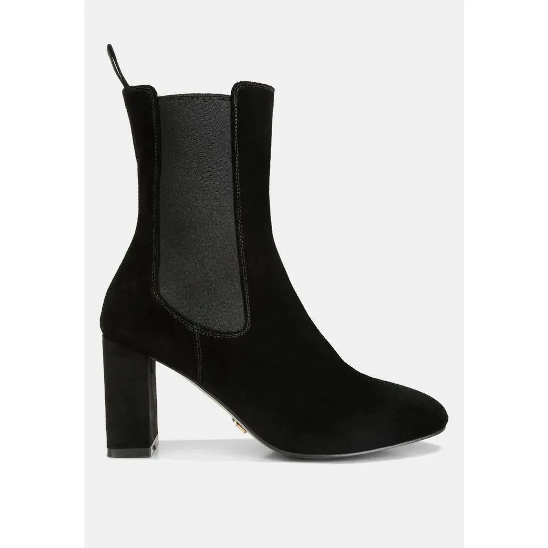Gaven Suede High Ankle Chelsea Boots