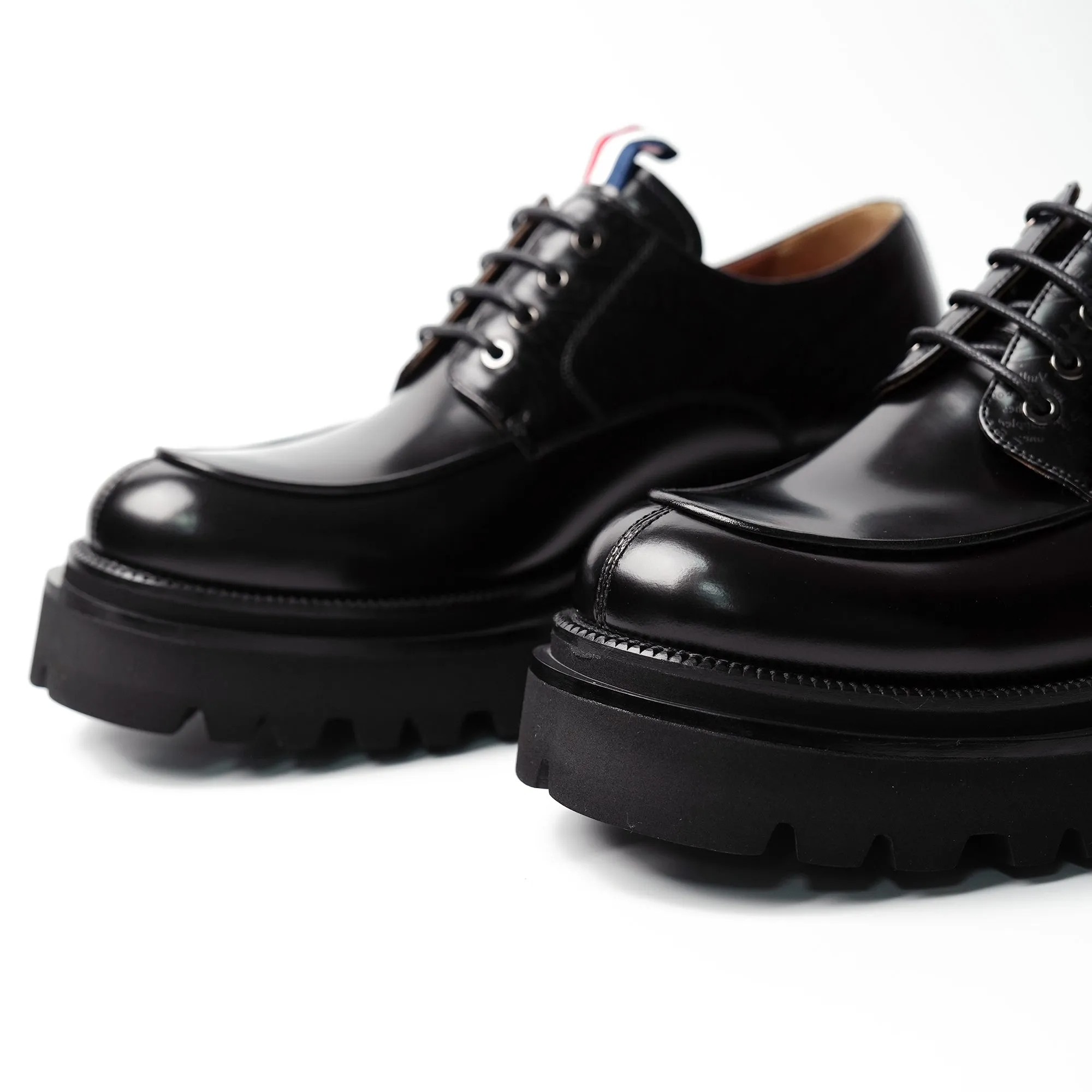 Handmade design thick-soled derby shoes 202705A