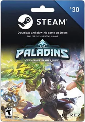 HONEHO Steam 30 Dollar Gift Card - Video Game Gift Card - Instant Download