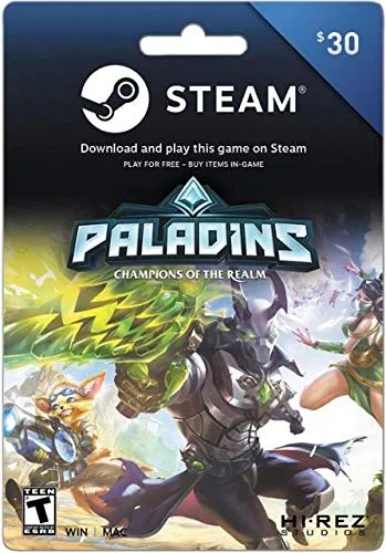 HONEHO Steam 30 Dollar Gift Card - Video Game Gift Card - Instant Download