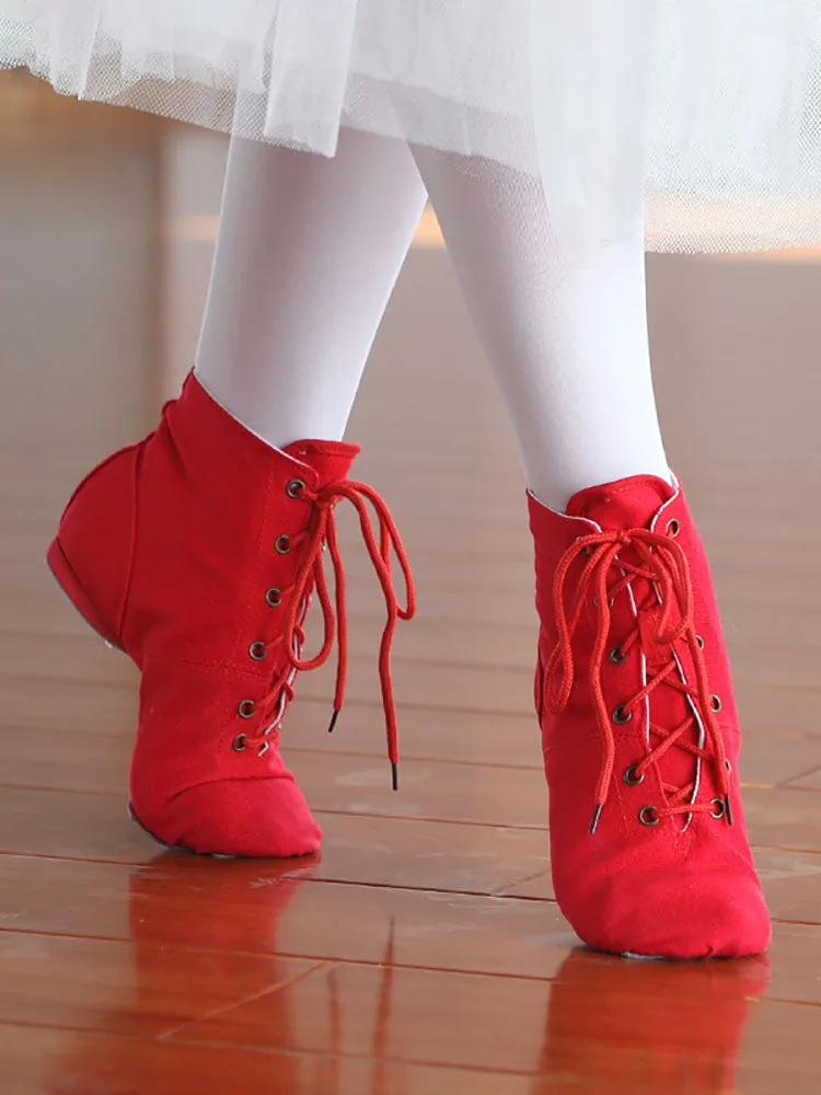 Jazz Dance Shoes Soft Sole Exercise Shoes Non-slip Performance Shoes