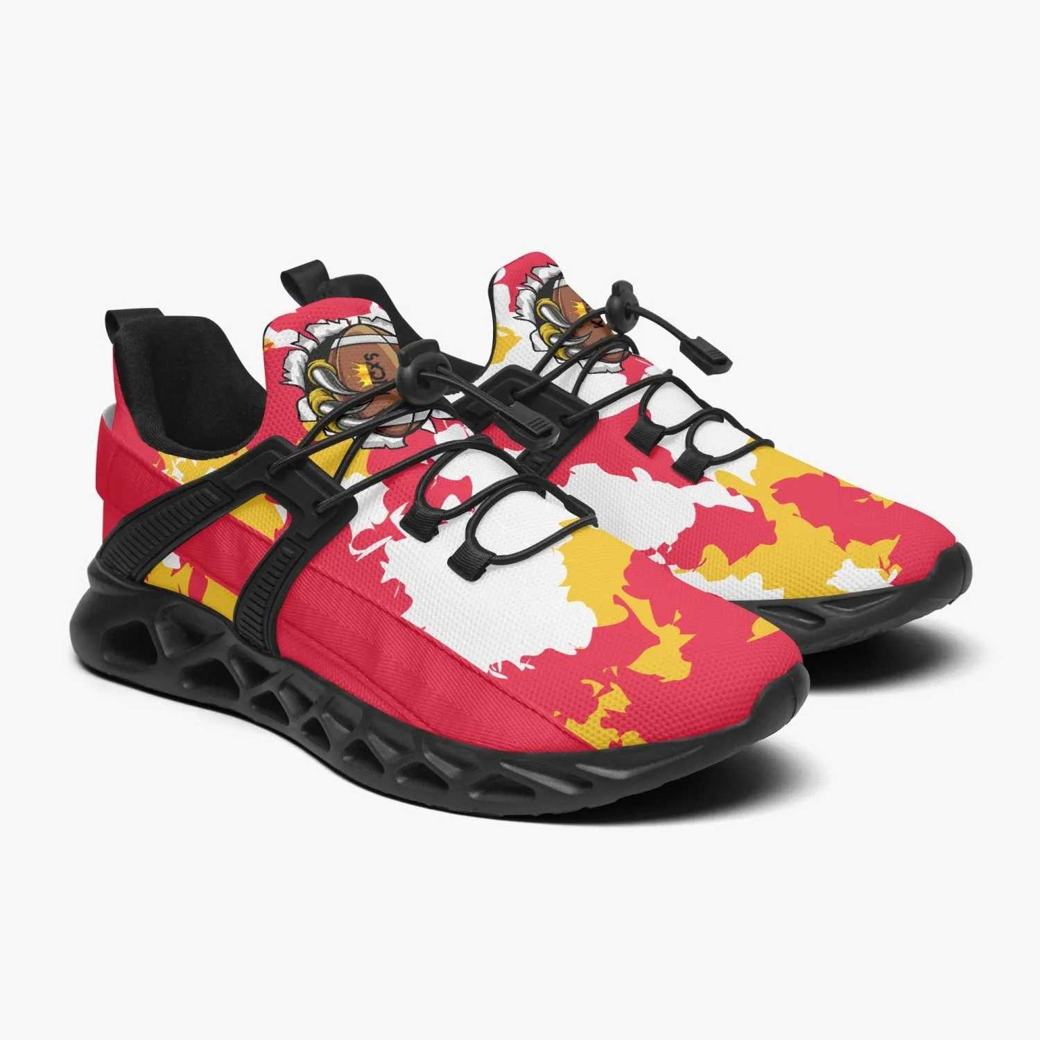 Kicxs KC Camo Mesh Running Shoes