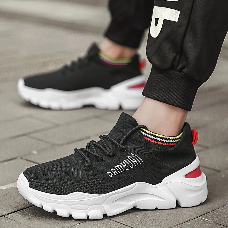 Korean Personality Fashion Trend Lightweight Breathable Running Shoes