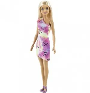 Mattel Blonde Barbie with Tie Dye Dress Mattel Blonde Barbie with Tie Dye Dress