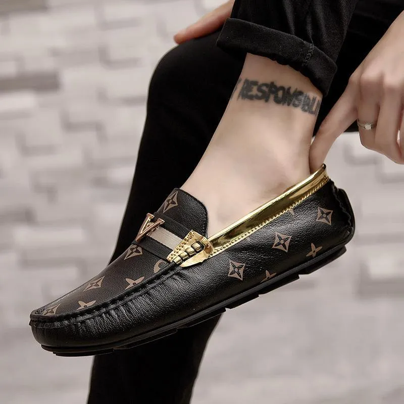 Men's Slip-on Faux Leather Loafers