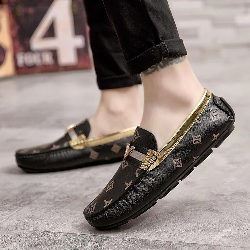 Men's Slip-on Faux Leather Loafers