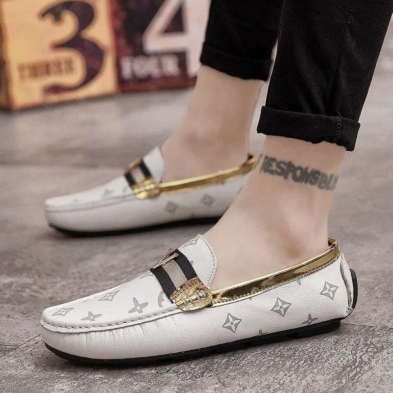 Men's Slip-on Faux Leather Loafers