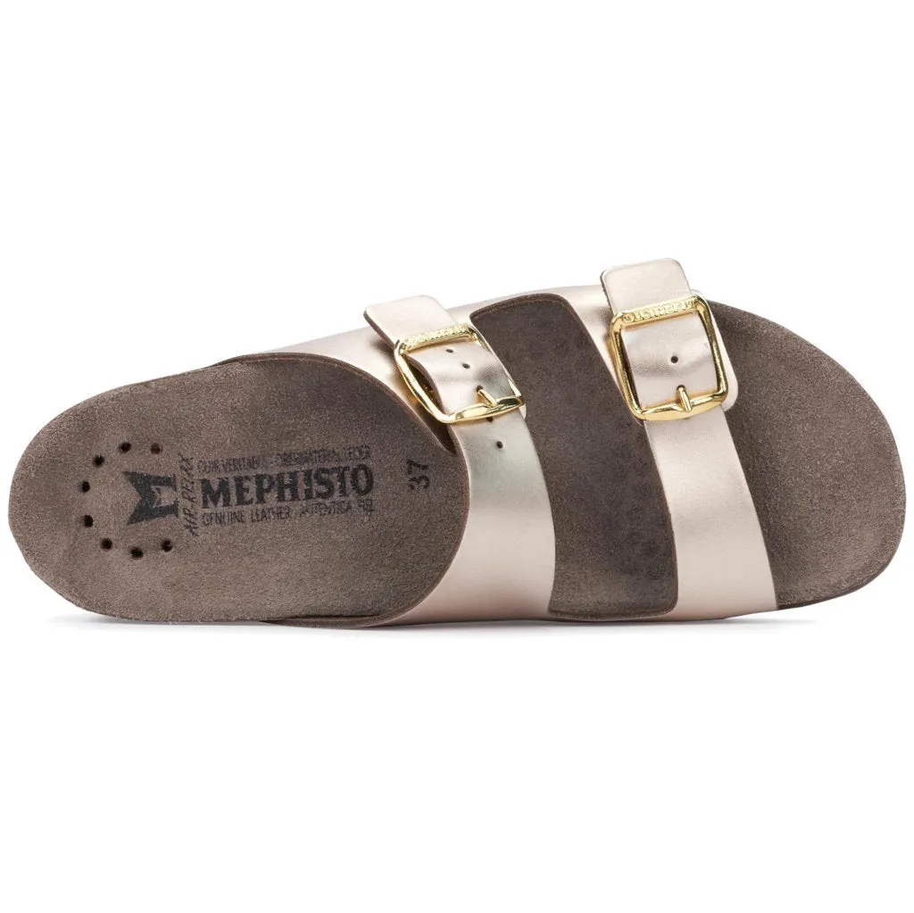 Mephisto Harmony Full Grain Leather Women's Slide Sandals