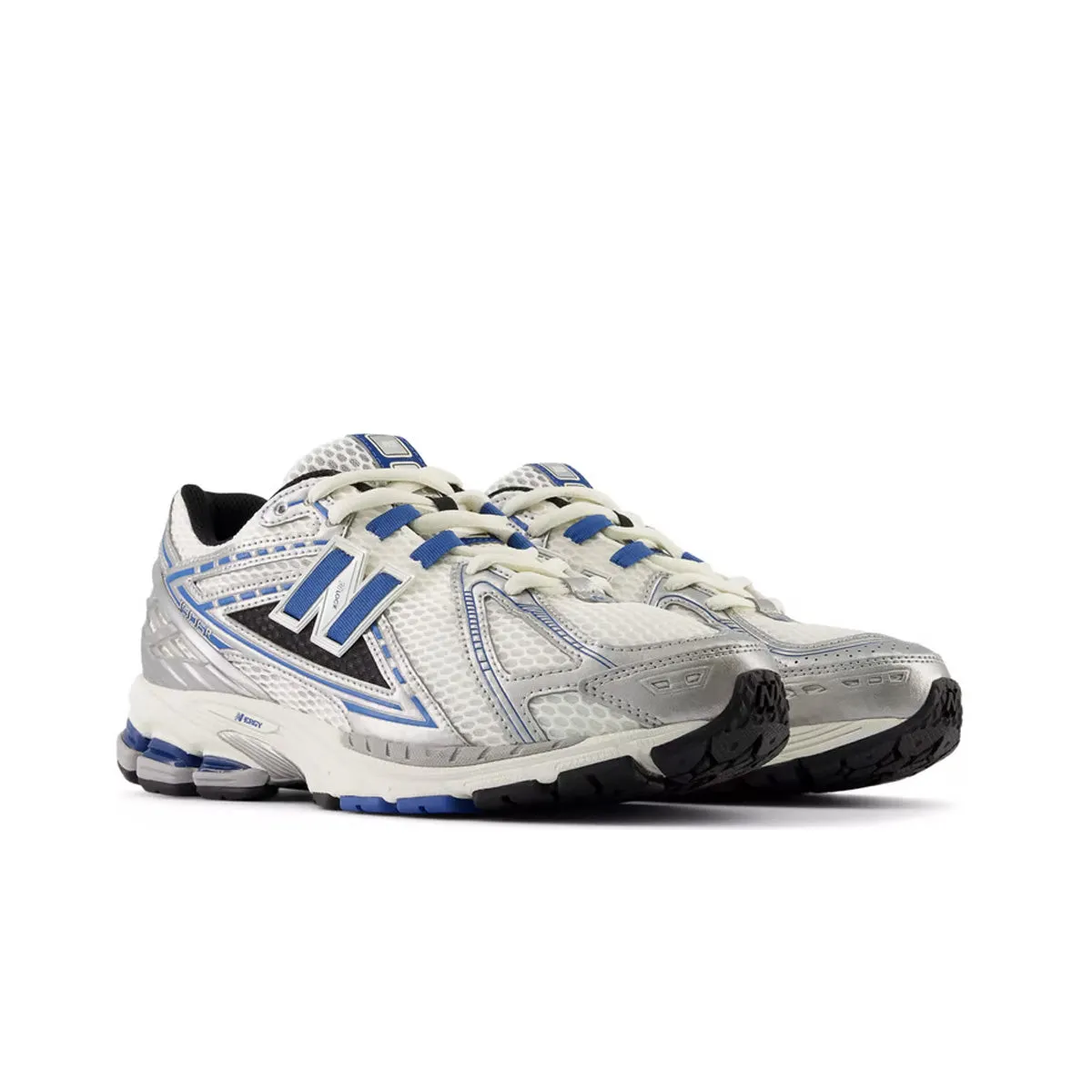 New Balance Mens 1906R Running Sneakers M1906REB Silver Metallic/Blue Agate/Sea Salt