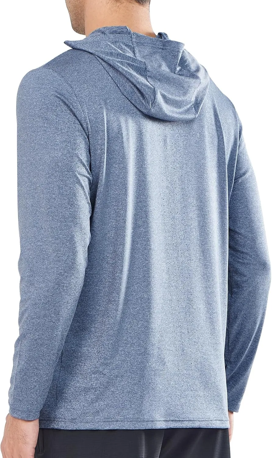 NORTHYARD Men's UPF 50  Long Sleeve Hoodie Shirts Sun Protection Fishing Swim Lightweight Quick Dry Workout UV SPF Rash Guard