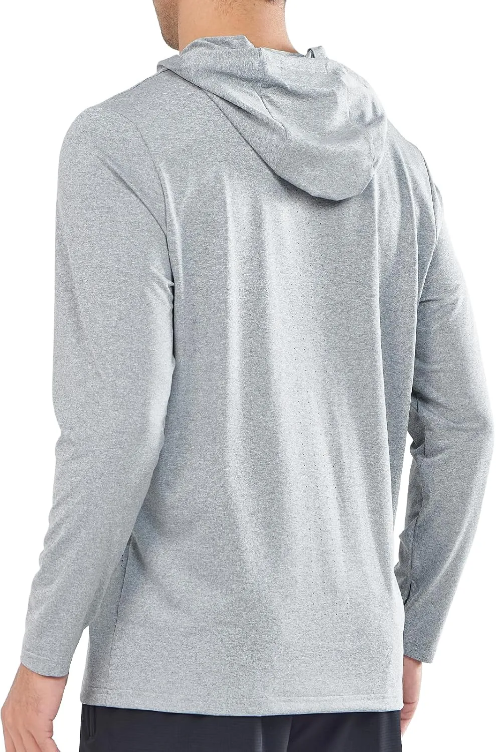 NORTHYARD Men's UPF 50  Long Sleeve Hoodie Shirts Sun Protection Fishing Swim Lightweight Quick Dry Workout UV SPF Rash Guard
