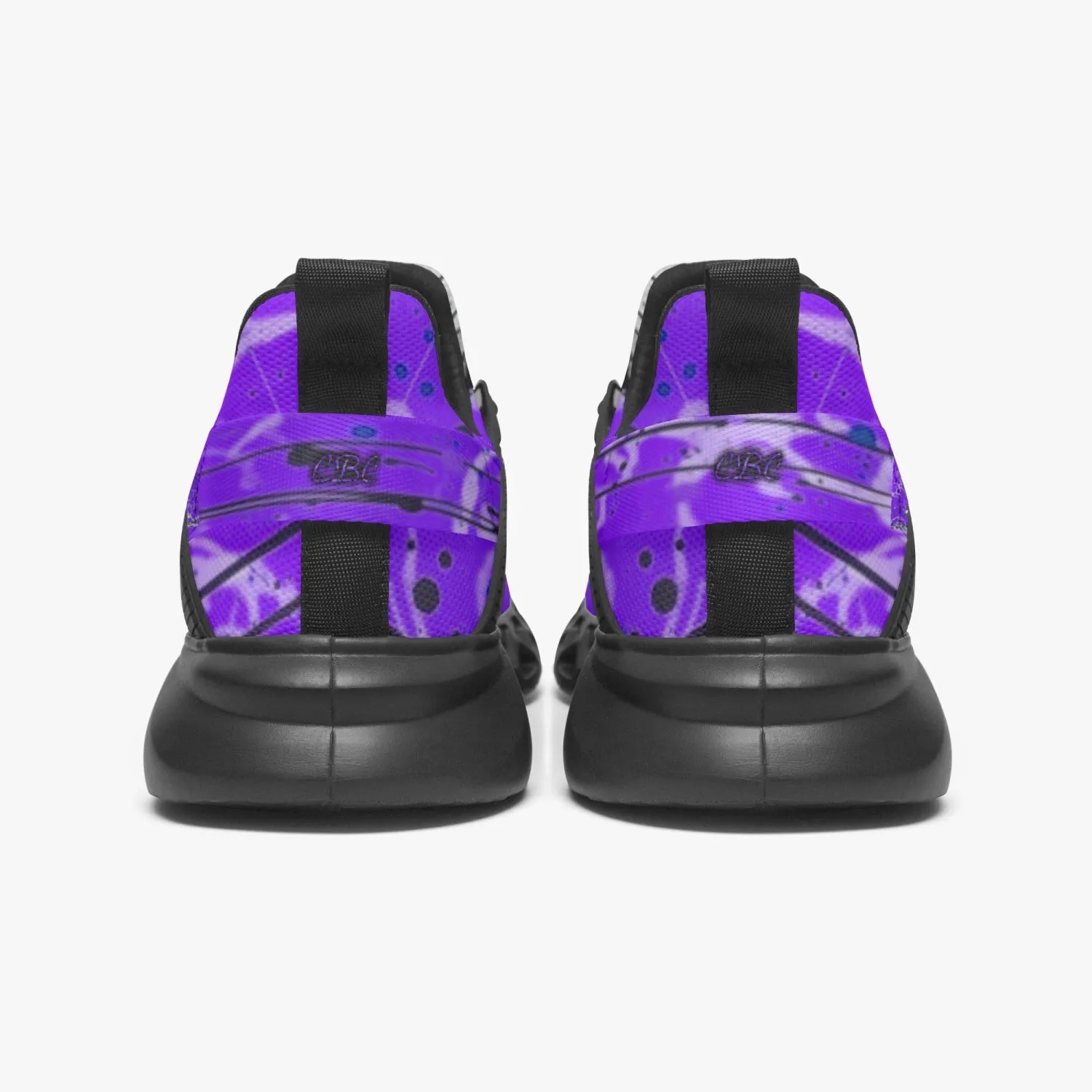 Officially Sexy Dark Purple Creepy Boy Collection Unisex Mesh Running Shoes