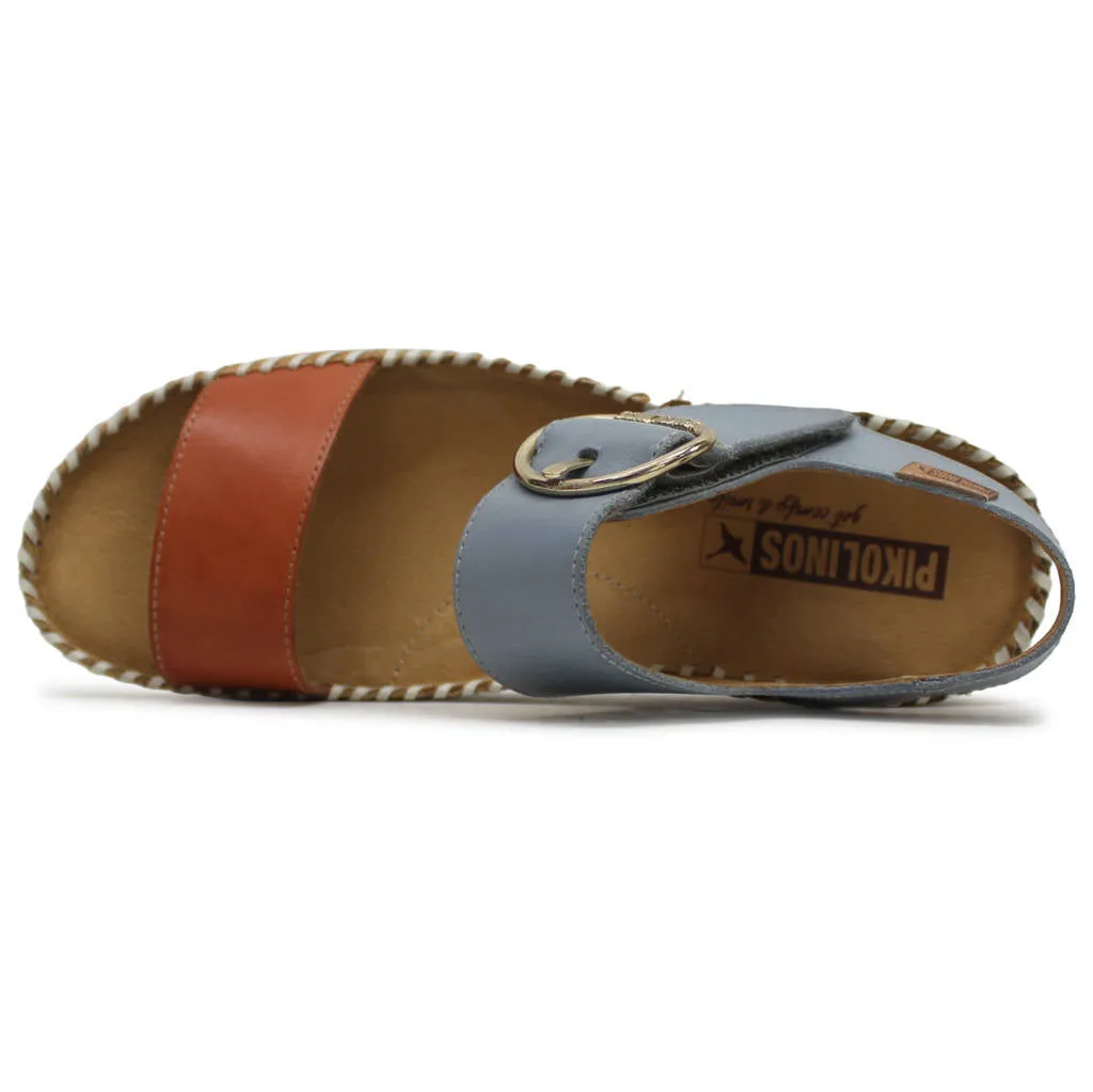 Pikolinos Marina Leather Women's Slingbacks Wedge Sandals