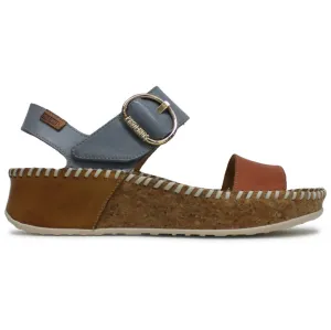 Pikolinos Marina Leather Women's Slingbacks Wedge Sandals
