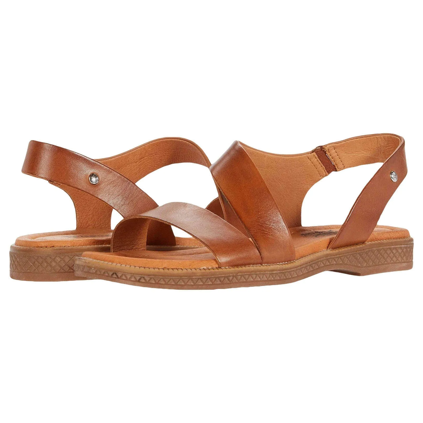 Pikolinos Moraira Calfskin Leather Women's Flat Strappy Sandals