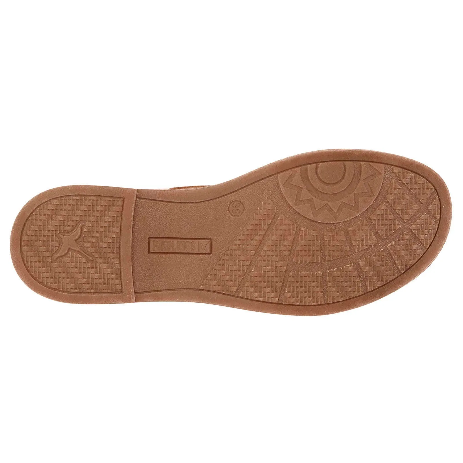 Pikolinos Moraira Calfskin Leather Women's Flat Strappy Sandals