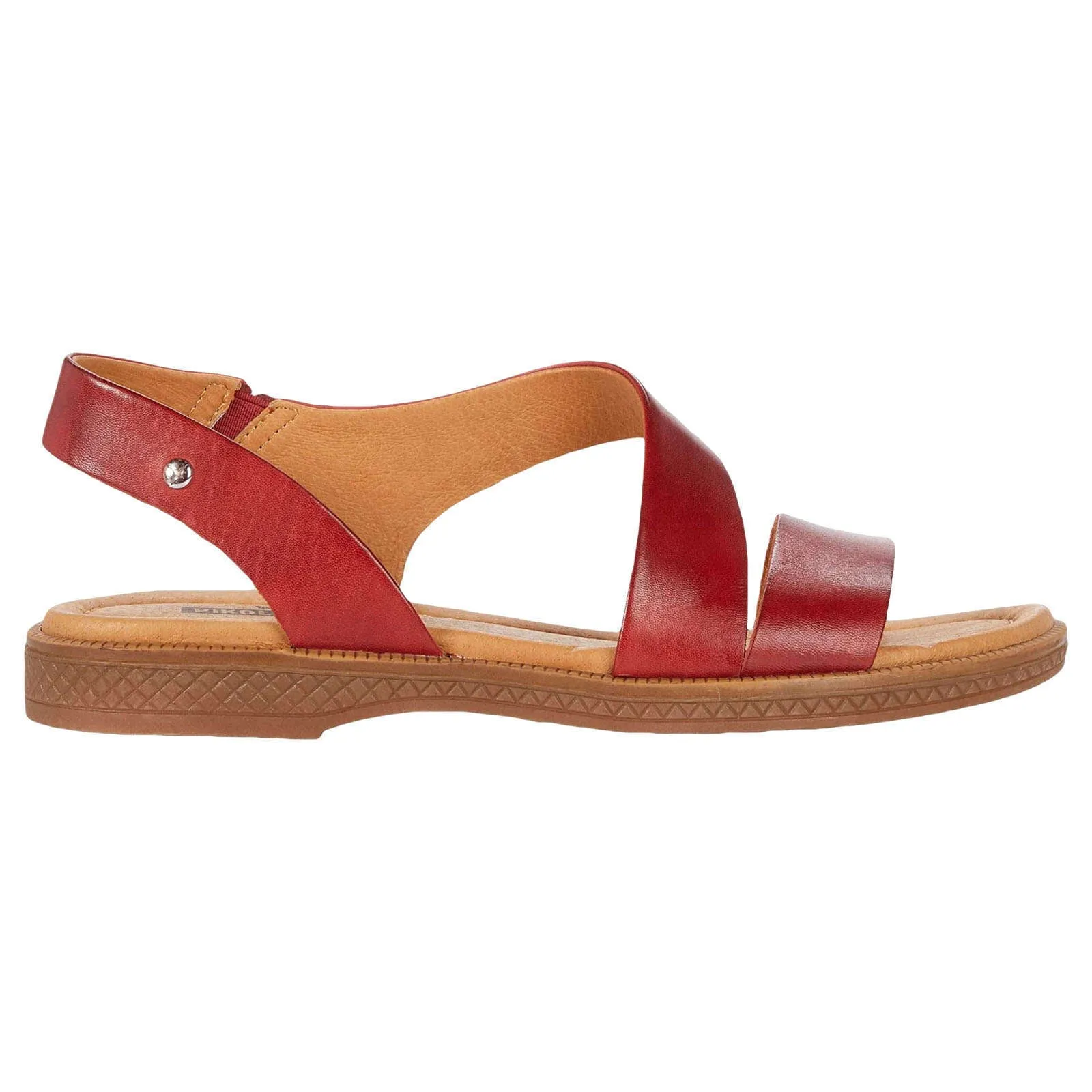 Pikolinos Moraira Calfskin Leather Women's Flat Strappy Sandals