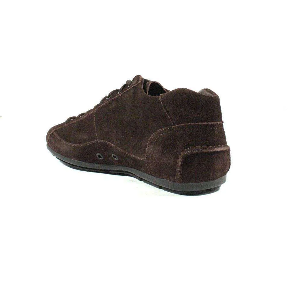 Prada Men's Brown Color Suede Sports Designer Shoes 2T1559 (PRM14)
