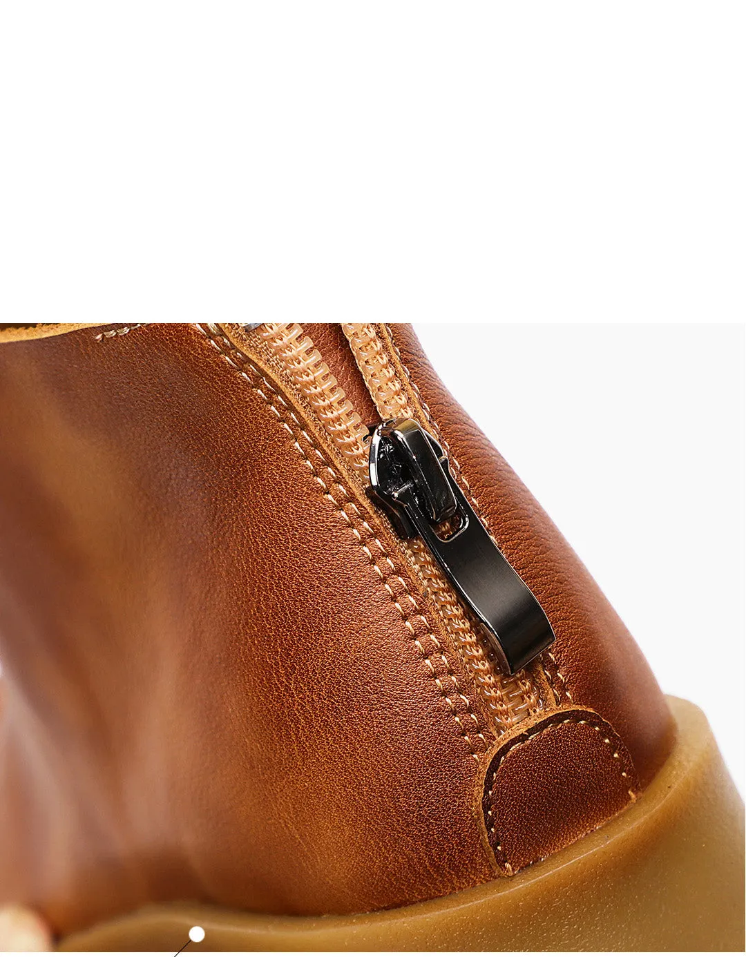 Real Leather Comfortable Retro Chelsea Boots