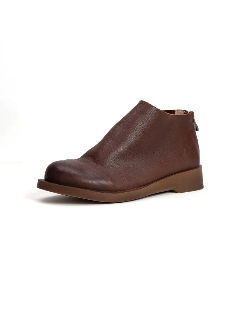 Real Leather Comfortable Retro Chelsea Boots