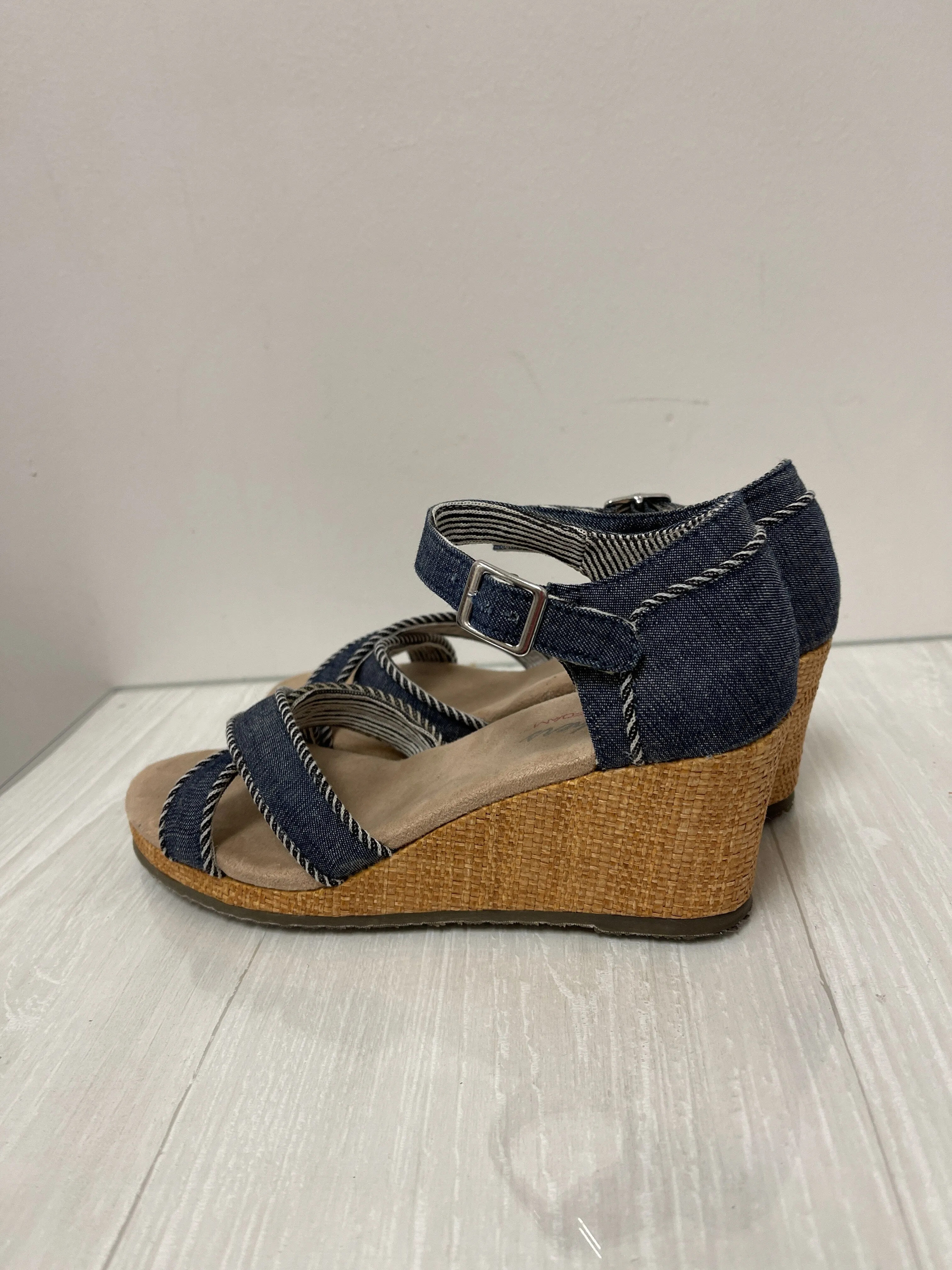 Sandals Heels Wedge By Skechers  Size: 8