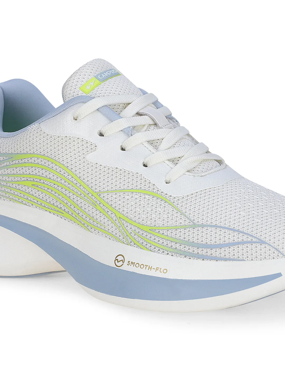 SAVVY White Women's Sports Shoes