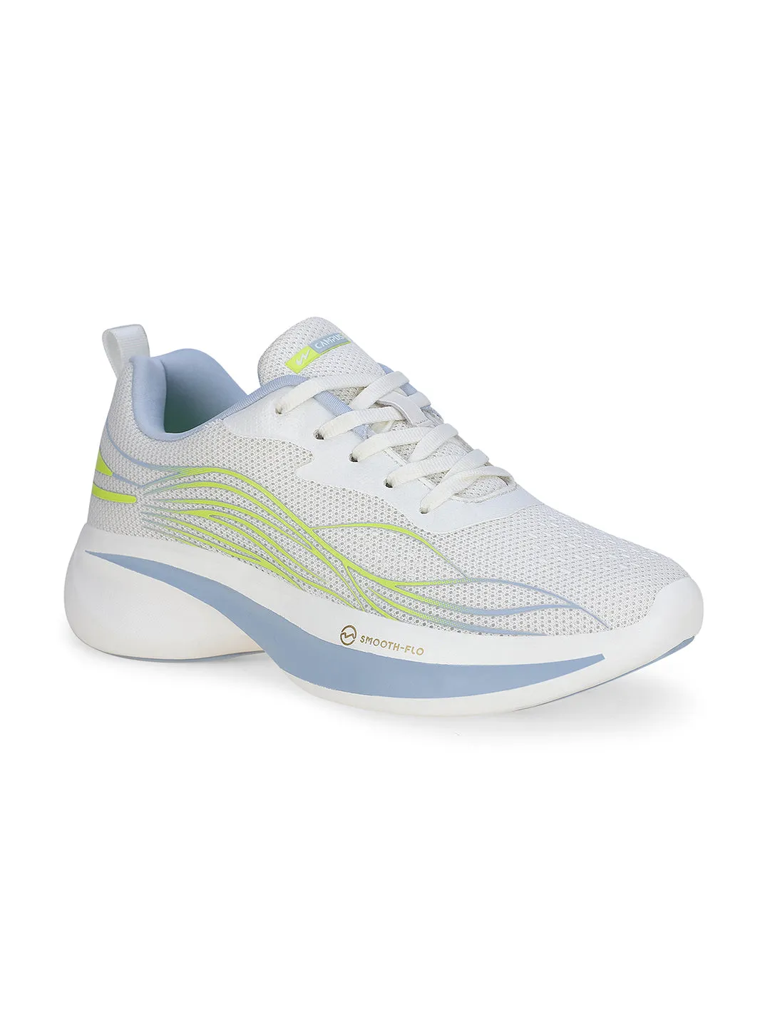 SAVVY White Women's Sports Shoes