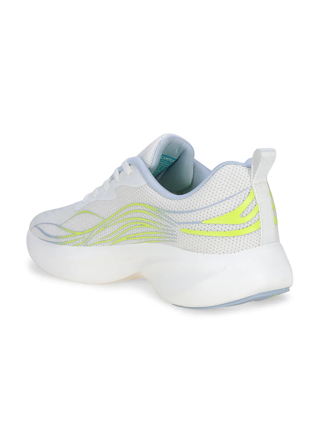 SAVVY White Women's Sports Shoes