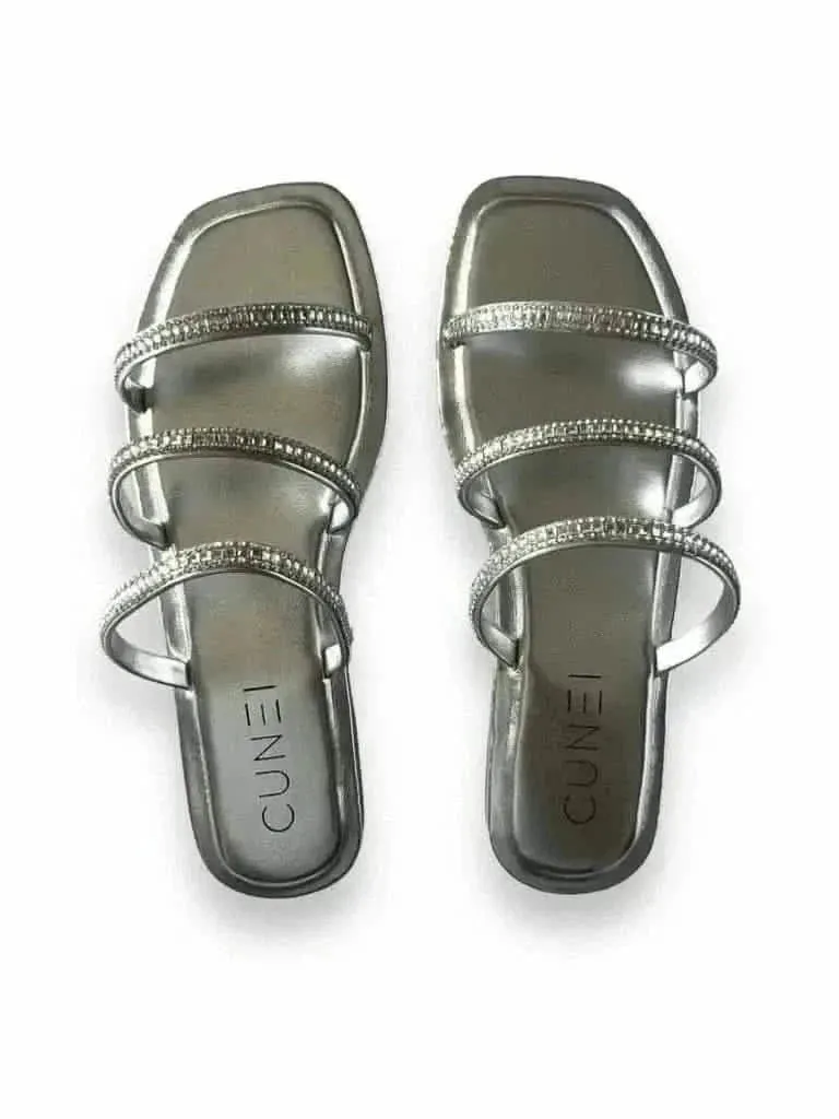 Silver Shimmer Flats