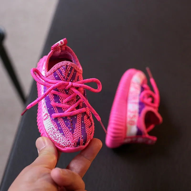 Soft Comfortable Breathable Knitting Mesh Sneakers