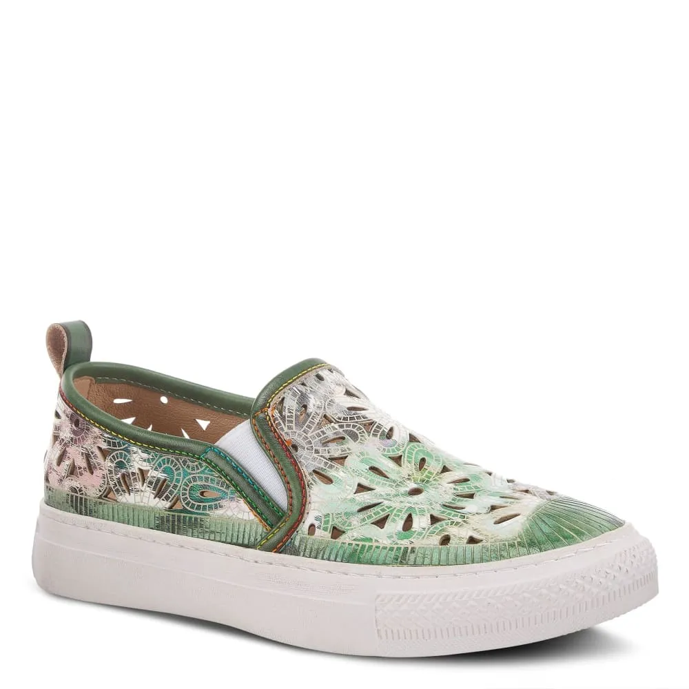 Spring Step Shoes Women's Multicolor Leather Sneakers
