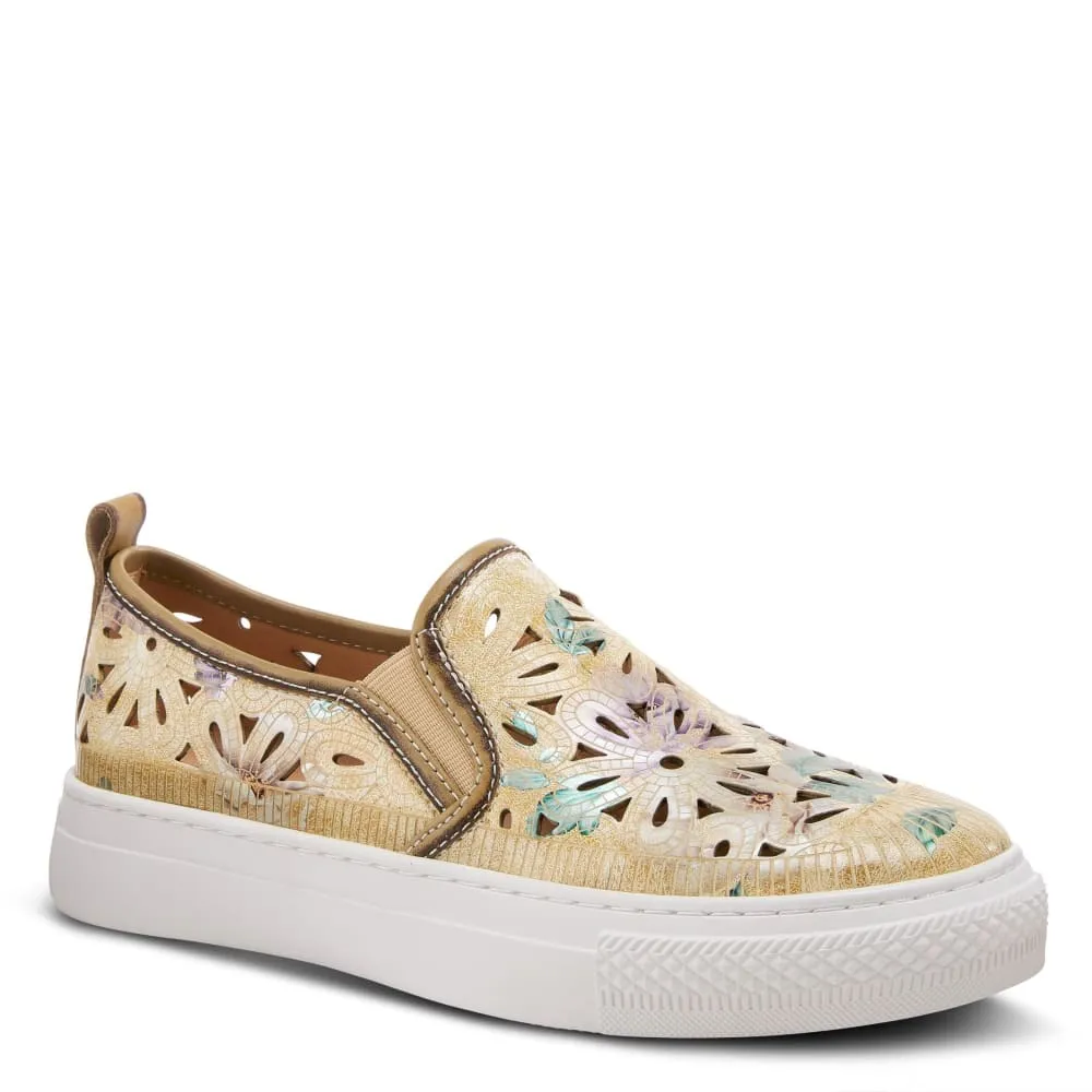 Spring Step Shoes Women's Multicolor Leather Sneakers