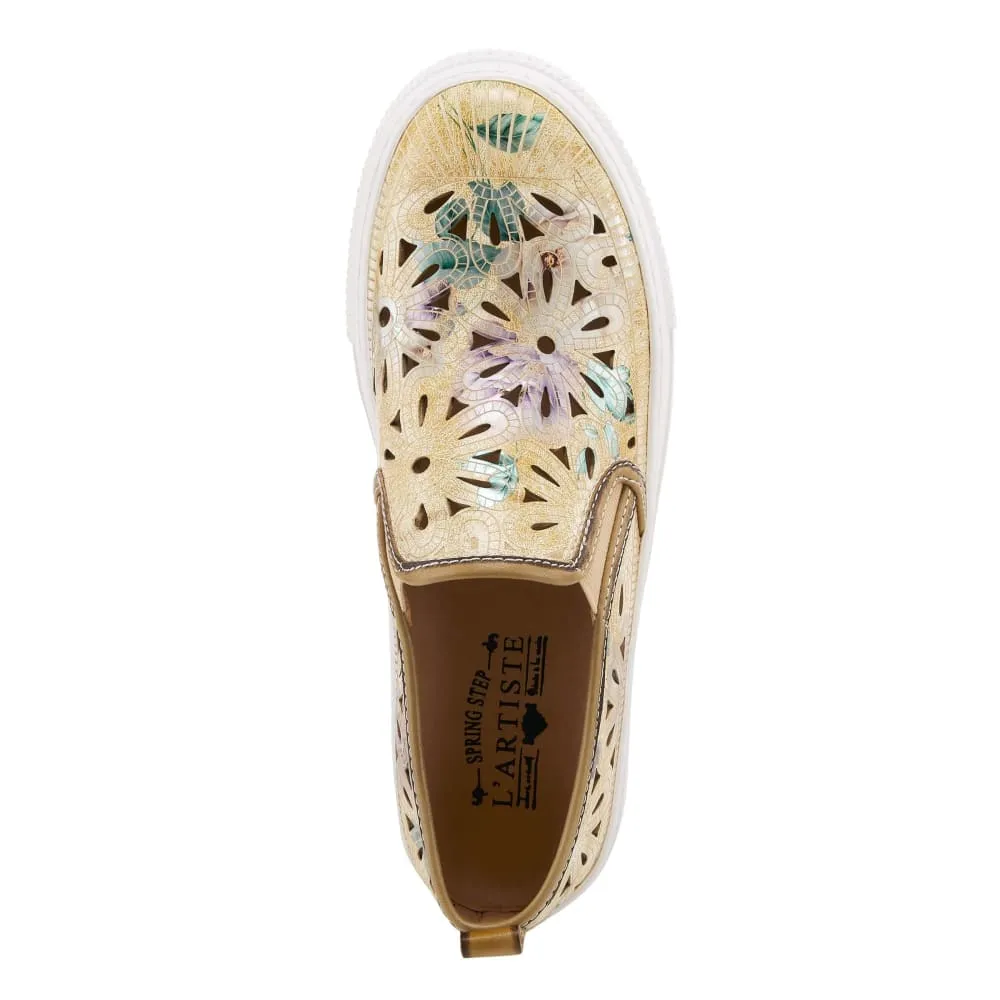 Spring Step Shoes Women's Multicolor Leather Sneakers