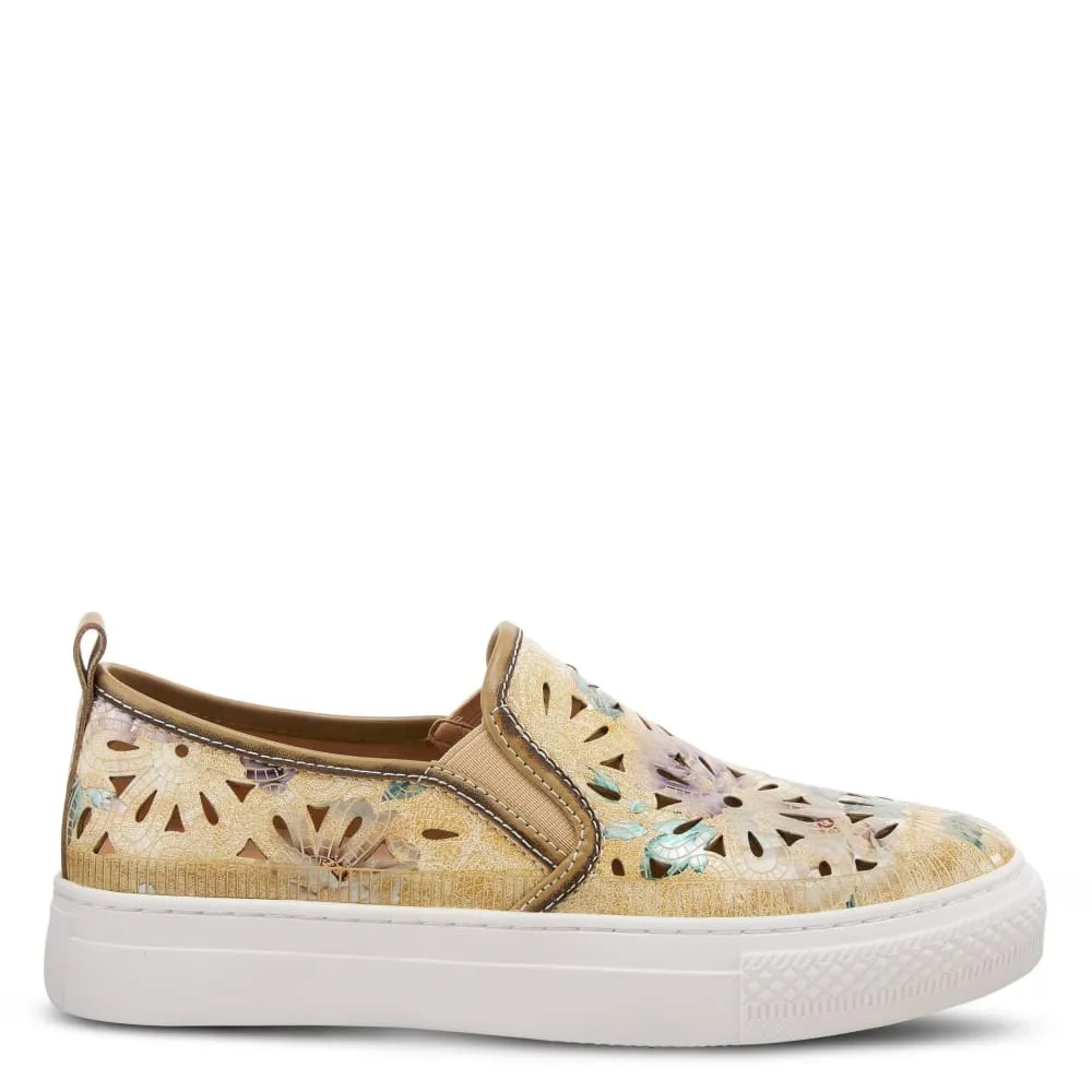Spring Step Shoes Women's Multicolor Leather Sneakers