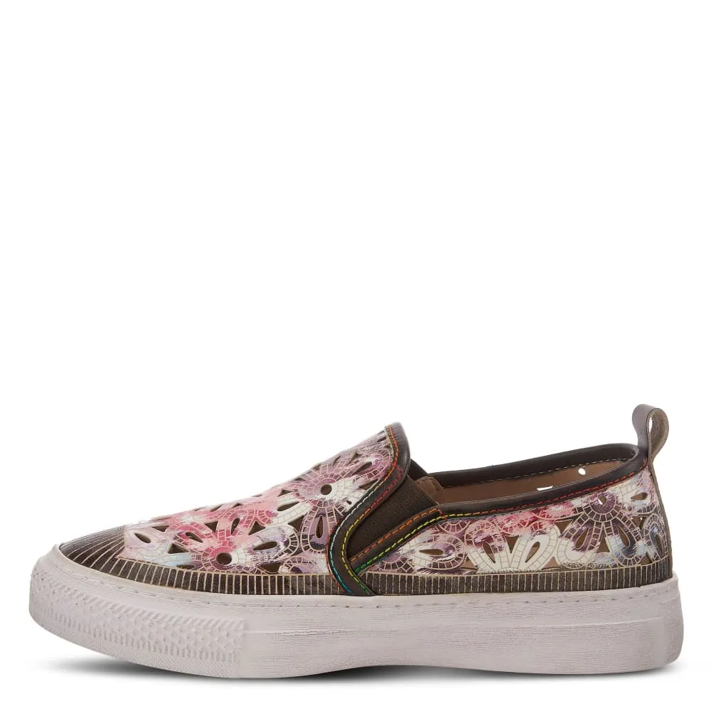 Spring Step Shoes Women's Multicolor Leather Sneakers